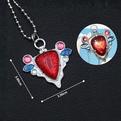 Collar Piedra roja de Aja