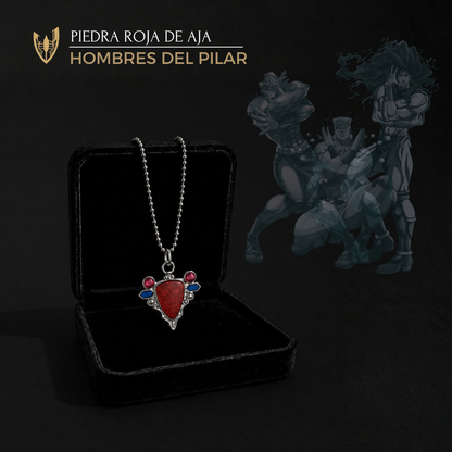 Collar Piedra roja de Aja