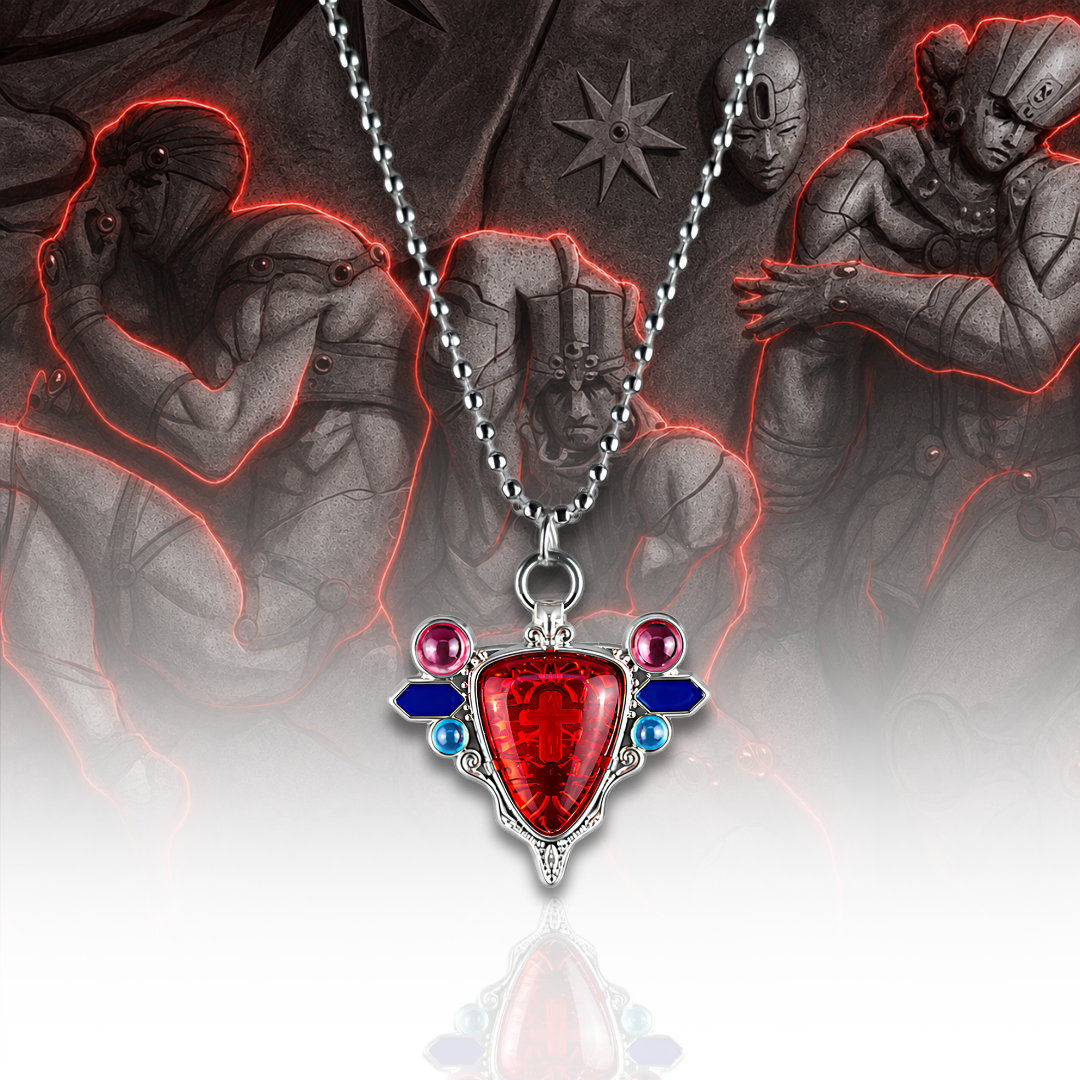 Collar Piedra roja de Aja